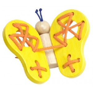 VL-S235C-AP : Lacing Butterfly (Yellow) ผีเสื้อหลากสี (เหลือง)