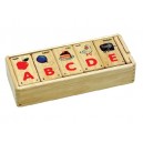 VL-S609J-A : Jigsaw Alphabet Puzzle (Capital Letters) กล่องอักษรผูกภาพ (ตัวพิมพ์ใหญ่)