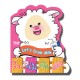 P007 : Puppet with Book & Accessory Lamb - หุ่นมือชุดสัตว์แสนรู้ ดื่มนมกันเถอะ พร้อมนมกล่อง